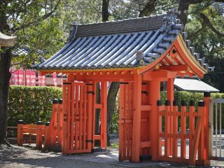 Sumiyoshi Taisha Daikai Shrine South Small Gate