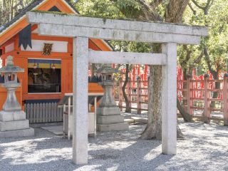 Sumiyoshi Taisha Wakamiya Hachimangu Torii Gate