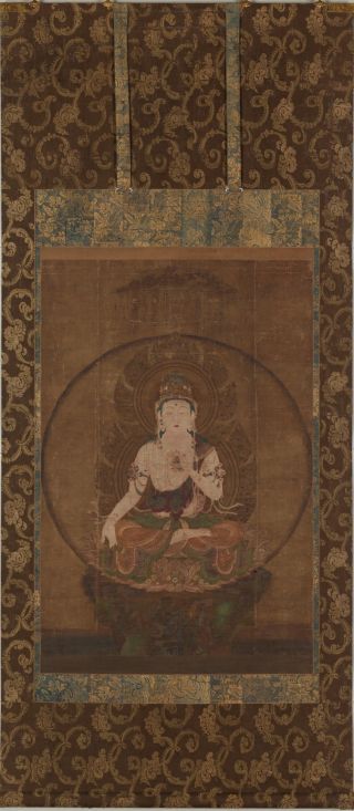 Kokuzo Bosatsu (Color on Silk)
